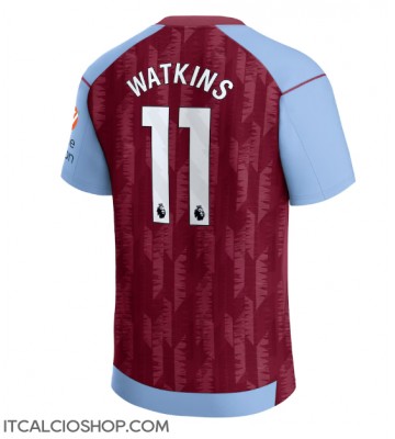 Aston Villa Ollie Watkins #11 Prima Maglia 2023-24 Manica Corta